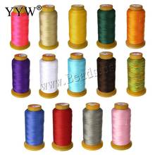 0.6mm Nylon Cord Sewing Thread Cord For Rope Silk Beading String Polyester Cord Costume DIY Jewelry Making Length 300M 2024 - buy cheap