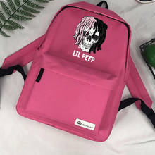 Lil Peep bags-mochila para portátil de viaje, bolso infantil para mujer 2024 - compra barato