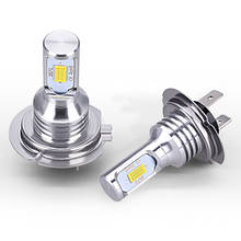 2PCS 72W Super Bright H4 LED H7 Car lights 3000lm CANBUS Error Free H11 LED Blub H1 9005 HB3 9006 HB4 Fog Lamp for Auto 12V 2024 - buy cheap