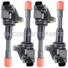 4 PCS REAR ROW IGNITION COIL WITH RESISTANCE FOR HONDA CIVIC VII VIII (01-) FIT II III (02-) JAZZ (03-) CITY 1.3L 1.4L CM11-108 2024 - buy cheap