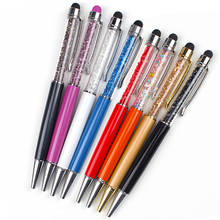 Fast devliery-Bolígrafo de cristal para escuela y oficina, bolígrafo stylus, regalo de escritura, 5 unids/lote 2024 - compra barato