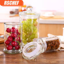 RSCHEF-latas selladas de vidrio para almacenamiento, latas de cocina para el hogar, se pueden usar en varias ocasiones, té, fruta seca, cereales, té 2024 - compra barato
