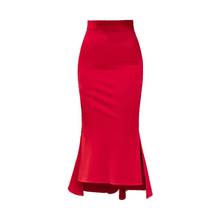 2020 New Work Wear Pencil Skirts Womens Solid Color Split Sashes Decor Hip Wrap Bodycon Skirt Sexy Elegant Office Skirts Lu1300 2024 - buy cheap