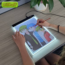 Prancheta para desenho com nível de a4, 30cm * 20cm, iluminação led, controle de intensidade, para crianças, presente, pintura, educação, para crianças, brinquedos criativos 2024 - compre barato