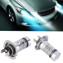 Car Vehicle White H7 100W LED 20-SMD Projector Fog Driving DRL Lamp Light Bulb 2024 - buy cheap