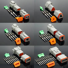 Conector bonde impermeável de 1 conjunto do conector DT06-2S/DT04-2P 2p 3p 4p 6p 8p 12p de dt para o caminhão do motor do carro com pinos