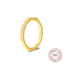 Anillo multifacetado brillante para mujer, anillos de boda de Plata de Ley 925 para mujer, joyería Original de moda, anillos para mujer, envío gratis 2024 - compra barato