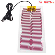 1X USB 5V 10CM*21CM Heating Heater Winter Warm Plate For Waist Shoes Pad 2024 - buy cheap