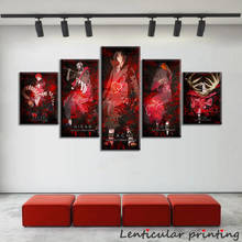 NT Anime Posters Akatsuki Oil Painting Canvas Room Decor Manga Character Hidan Sasori Zetsu Anime Poster 2024 - buy cheap