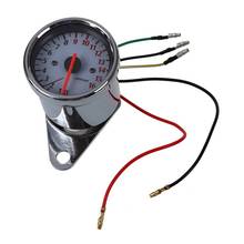Universal Motorcycle Tachometer Speedometer Gauge gauge 0-16000RPM 2024 - buy cheap