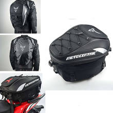 Moto Centric-mochila de fibra de carbono para motocicleta, bolsa impermeable para asiento trasero de Moto, multifunción 2024 - compra barato