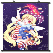 Imágenes decorativas japonesas para decoración del hogar, póster enrollable de pared de Anime TouHou Project Legacy of Lunatic Kingdom 2024 - compra barato