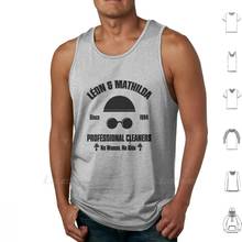 Léon And Mathilda Tank Tops Vest Sleeveless Leon The Professional Lion Leone Montana Mathilda Mathilda Lando Jean Reindeer 2024 - buy cheap