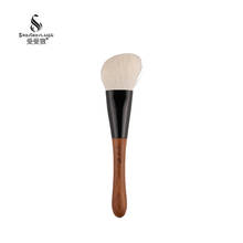 Shoushoulang Professional Handmade Make Up Brush F02 Angled Contour Sculpting Brush Soft Saibikoho Goat Hair Makeup Brushes 2024 - buy cheap