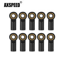 AXSPEED 10/20Pcs Aluminum M3 Ball Head Holder Link Rod End Ball Joint CCW Thread for 1/10 RC Car Crawler SCX10 90046 D90 D110 2024 - buy cheap