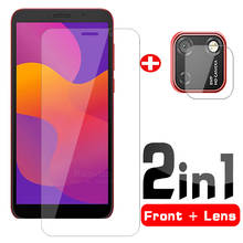 2in1 camera lens glass for Huawei honor 9s case Tempered glass on honor9 s 9 s s9 s huawe honer honar 9s safty Tremp glass 5.4 2024 - buy cheap