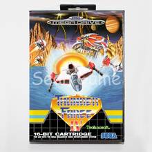 Elevata prestazione 16 Bit MD Game Card for Sega Mega Drive Thunder Force 4 Cover With Retail Box 2024 - buy cheap