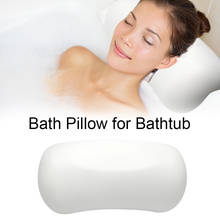 Bath Pillow for Bathtub Neck and Back Support with Suction Cup Easy to Clean Bath Accessories 2024 - buy cheap