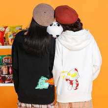 Cute Cartoon Ladies Hoodie Unisex Sweatshirt Couple Wear Oversized Pullover Winter Harajuku Korean Women Warm Graphic Tracksuit 2024 - buy cheap