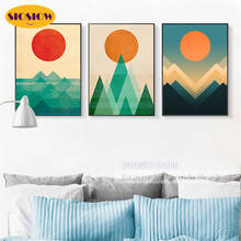 5d Diy Sun Mountain Diamond Painting Crystal Full Drill Square Daimond Mosaic Paintings Embroidery 3d Abstract Modern Decoration 2024 - buy cheap