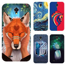 Cute Cat Phone case For Lenovo S650 S658T 4.7" Cases Cute Style Design Cell Phone Protective Shell For Lenovo S650 2024 - buy cheap