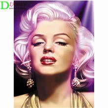 Marilyn Monroe Elvis 5D DIY Diamond Painting Famous Star Full Drill Square Diamond Embroidery Picture Of Rhinestone 2024 - buy cheap