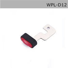 Тормозной светильник лампа набор для WPL D12 RC автомобиль обновления аксессуары для ванной комнаты с 3 мм светильник шнур 2024 - купить недорого