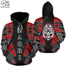 PLstar Cosmos New Zealand Country Maori Aotearoa Tribe Tattoo Symbol 3Dprint Men/Women NewFashion Harajuku Hoodies Pullover B-18 2024 - buy cheap