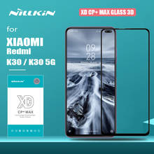Película de vidro temperado 3d nillkin, cobertura completa para xiaomi redmi k30, k30, 5g 2024 - compre barato
