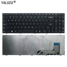 YALUZU new for Lenovo IdeaPad 100-15IBY B50-10 US layout Keyboard 5N20J30779 black with frame 2024 - buy cheap