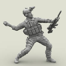 1/35 Resin Soldier Model Modern American Seal Commando Sniper Thrower 447 2024 - buy cheap