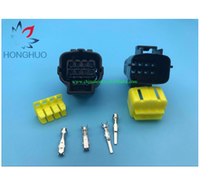 Conector de fio à prova d' água, 8 pinos/direção, plug para carro, selado automático, elétrico, peças de conectores para carro, caminhão 2024 - compre barato