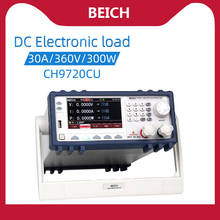 Testador de bateria dc programável de alta precisão, ch9720c 300w 360v 30a ch9720b 150w, testador de bateria dc com carga eletrônica 2024 - compre barato