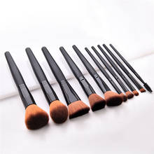 10pcs Makeup Brushes set Professional Powder Foundation Eyeshadow Make Up Brushes Cosmetics Soft Synthetic Hair 2024 - buy cheap