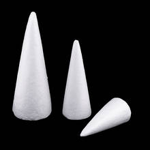 3Pcs 15/20/25cm Solid Christmas Tree Styrofoam Foam Materials Kids Craft DIY 2024 - buy cheap