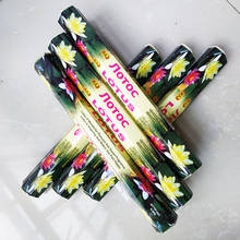 F One Small Box Lotus Indian Stick Incense Bulk Gifts Perfume Flower Handmade Tibetan Insiensos for Healty Room Home Fragrance 2024 - buy cheap