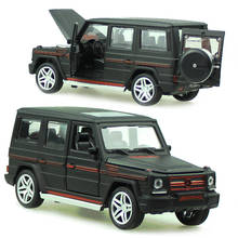 Liga Modelos de Carros Escala mkd3 elétrica Die-cast Brinquedos para Crianças mkd3 coche carro 1:32 auto Veículo Benz G65 AMG SUV Jeep 2024 - compre barato