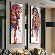 Animal Big Size Art Posters Horse Canvas Painting  Wall Art  Poster and Prints Wall Art Pictures  Home Decoration  No Frame 2024 - buy cheap