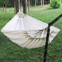 Sports Canvas white Portable Hang Bed Travel Swing Survival Sleeping Outdoor Canvas Camping Hammock Garden Swing Hanging 40a 2024 - buy cheap