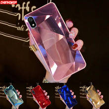 Чехол для Honor 8 S Prime, мягкий зеркальный чехол с алмазным блеском для Huawei Honor 8 S 2020 KSE-LX9 Honor 8s 8 S, чехол 5,71 дюйма 2024 - купить недорого
