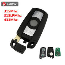 YIQIXIN For BMW 1/3/5/7 Series CAS3 X5 X6 Z4 Car Keyless Control Chip 3 Button Smart Remote Control Car Key Shell Case 2024 - buy cheap
