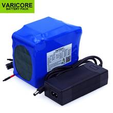 VariCore-Paquete de batería de descarga de alta potencia, 12V, 20Ah, 100A, protección BMS, salida de 4 líneas, 500W, 800W, batería 18650 + cargador de 12,6 V 3A 2024 - compra barato