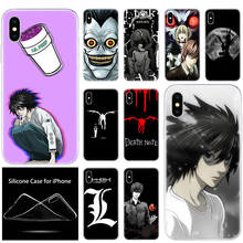 luxury Soft Silicone Phone Case Anime Manga Death Note for Apple iPhone 11 Pro XS Max X XR 6 6S 7 8 Plus 5 5S SE Fashion Cover 2024 - buy cheap