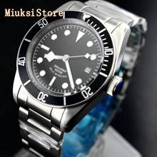 41mm Men's Top Sterile Mechanical Watch Silver Case Sapphire Glass Titanium Bezel Luminous Waterproof Automatic Watch 2024 - buy cheap