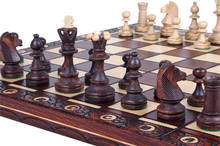 New Wooden Chess Set 42*42cm King Height 85mm Chess Pieces Floding Chessboard Chess Game Set I93 2024 - buy cheap