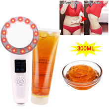 EMS Body Slimming Massager Ultrasound Cavitation Therapy + Slimming Gel Weight Lose Cream Anti Cellulite Fat Burner Galvanic 2024 - buy cheap