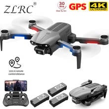 Zlrc-novo drone f9, quadricóptero profissional, dobrável, câmera dupla hd, 4k, motor sem escova, para fotografia aérea, controle remoto 2024 - compre barato