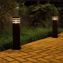10 Вт наружный светодиодный светильник для лужайки, водонепроницаемый 40 см алюминиевый светильник для лужайки, ландшафтный светильник для сада, двора, виллы, пастбища, дорожный светильник s 2024 - купить недорого