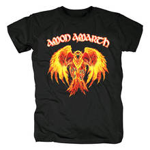4 designs 3D Phoenix Amon Amarth Rock men women Skull shirt fitness Punk Hardrock Heavy Metal Harajuku Viking warrior tee 2024 - buy cheap