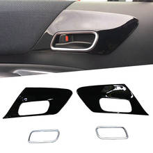 Car Styling Accessories For Toyota Sienta 2016 2017-2019 2020 Front Inner Door Handle Bowl Cover Interior Decoration Stickers 2024 - buy cheap